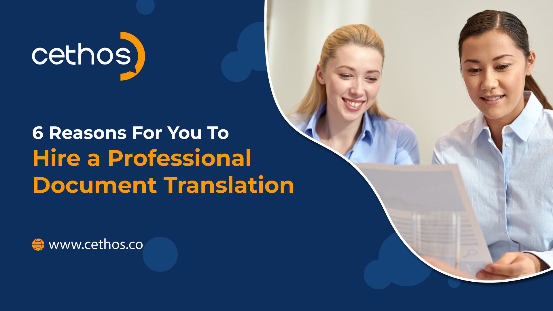 Las 6 razones principales para contratar un servicio profesional de traducción de documentos